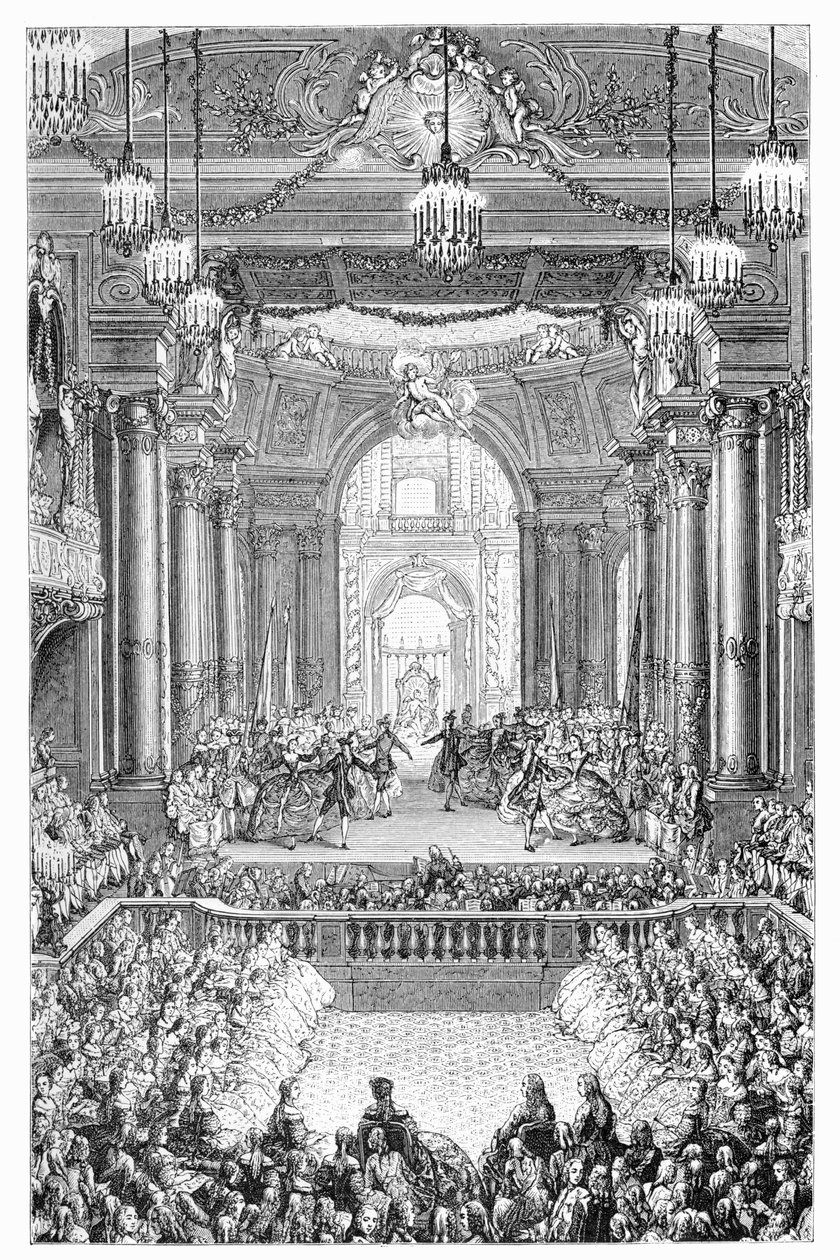 Un ballo reale, XIX secolo da Unbekannt