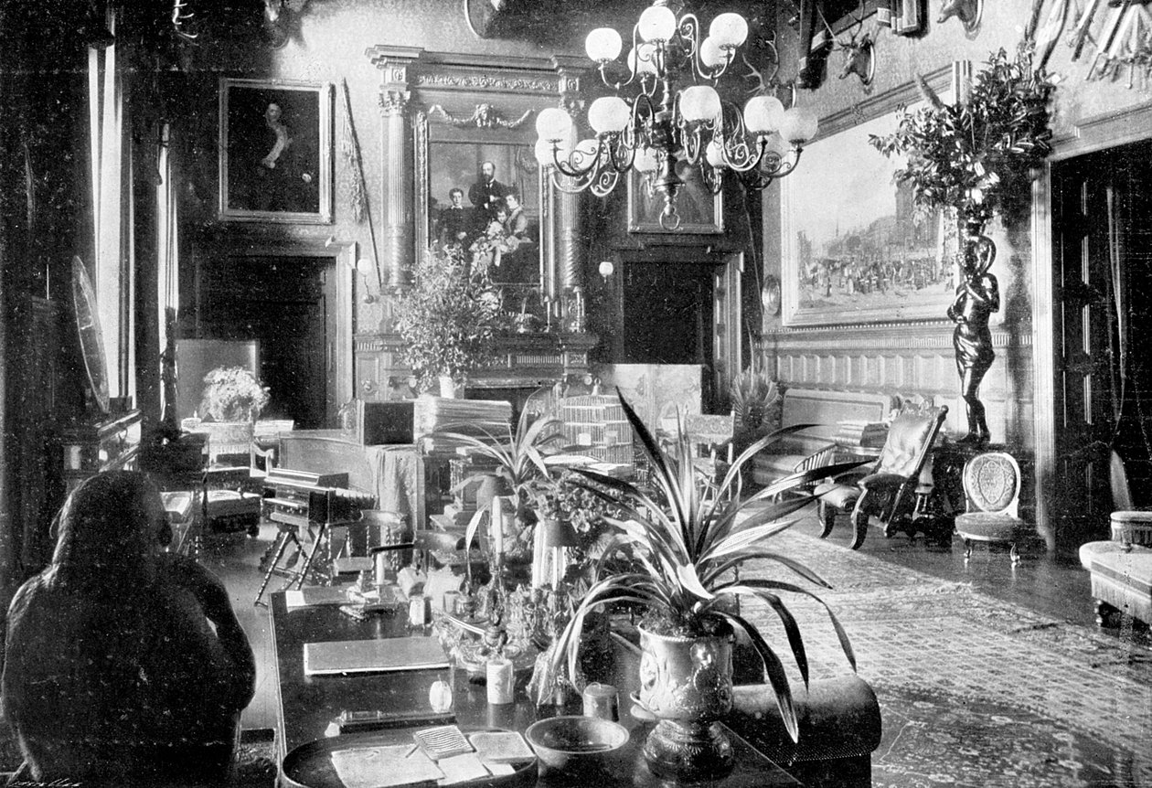 Un salone, Sandringham House, Norfolk da Unbekannt