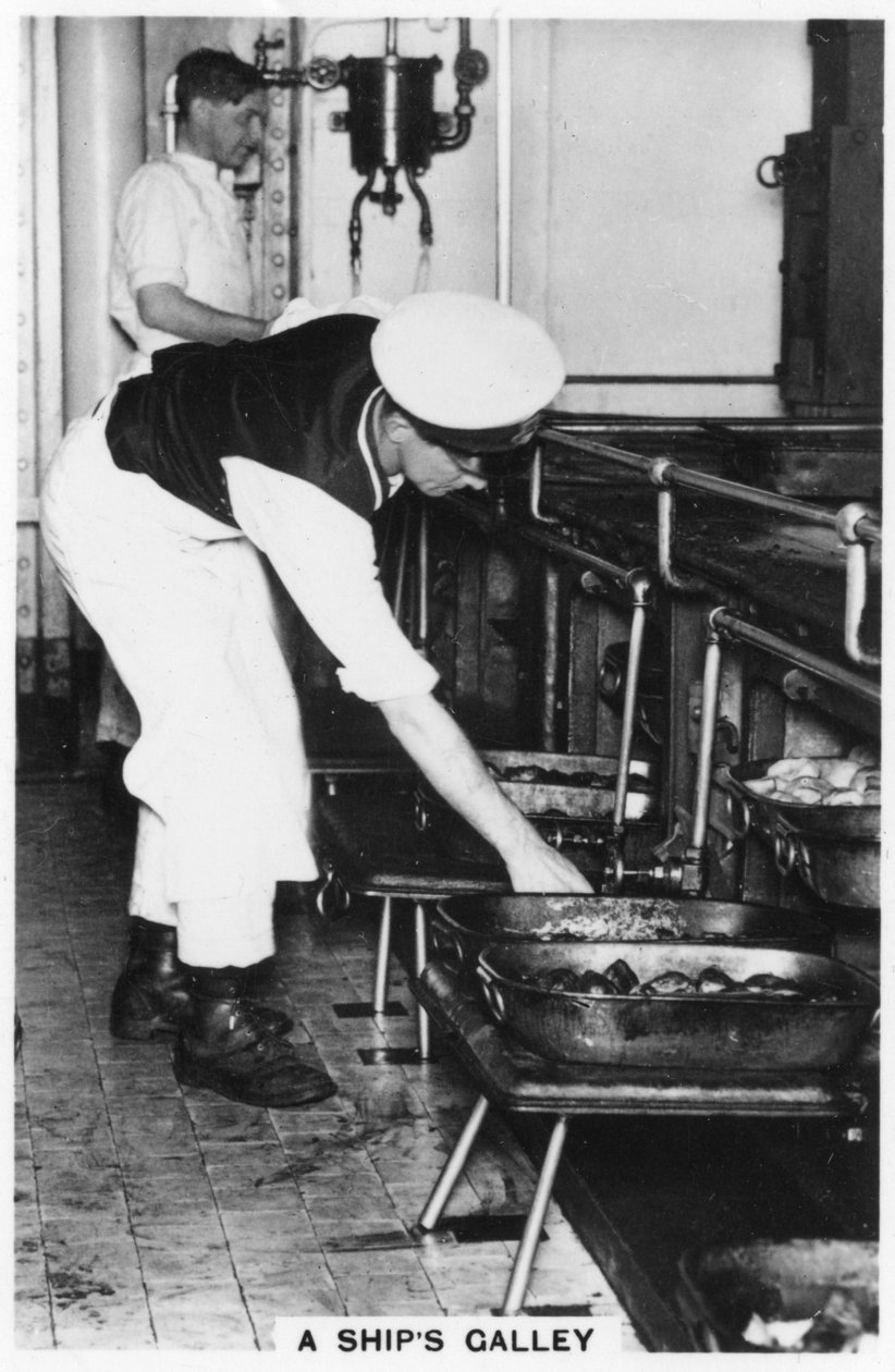 Una cambusa di nave, 1937 da Unbekannt