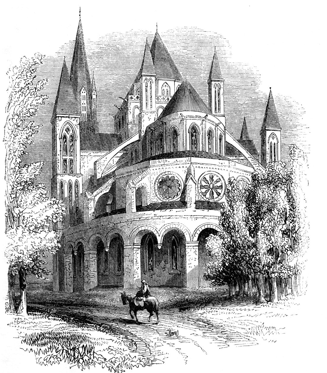Abbaye aux Hommes, Caen, Normandia, Francia da Unbekannt