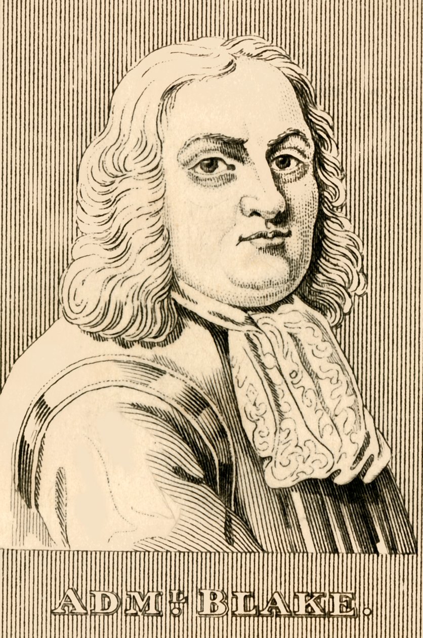 Ammiraglio Blake, 1598-1657, 1830 da Unbekannt