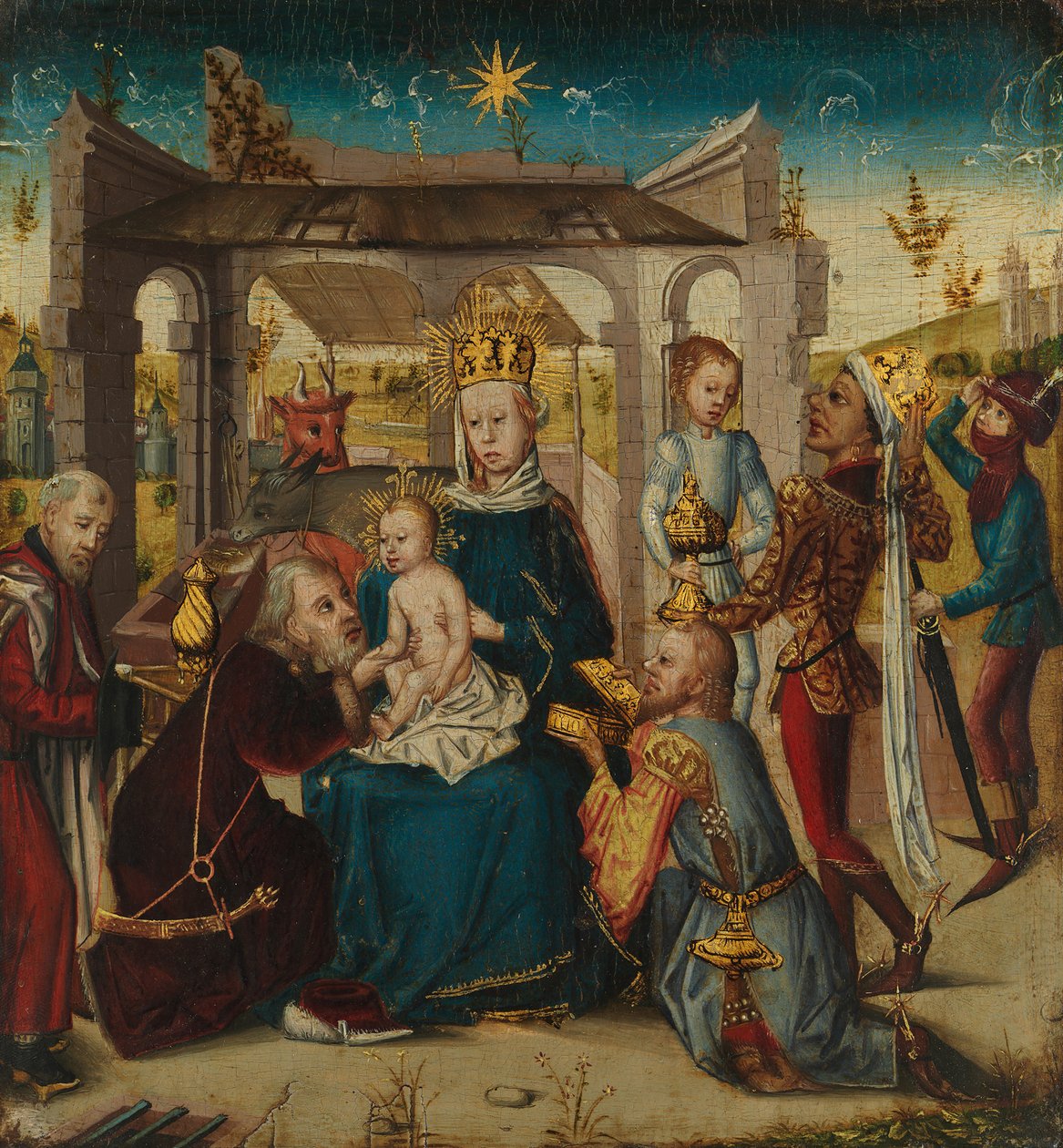 Adorazione dei Magi, ca. 1470-90 da Unbekannt