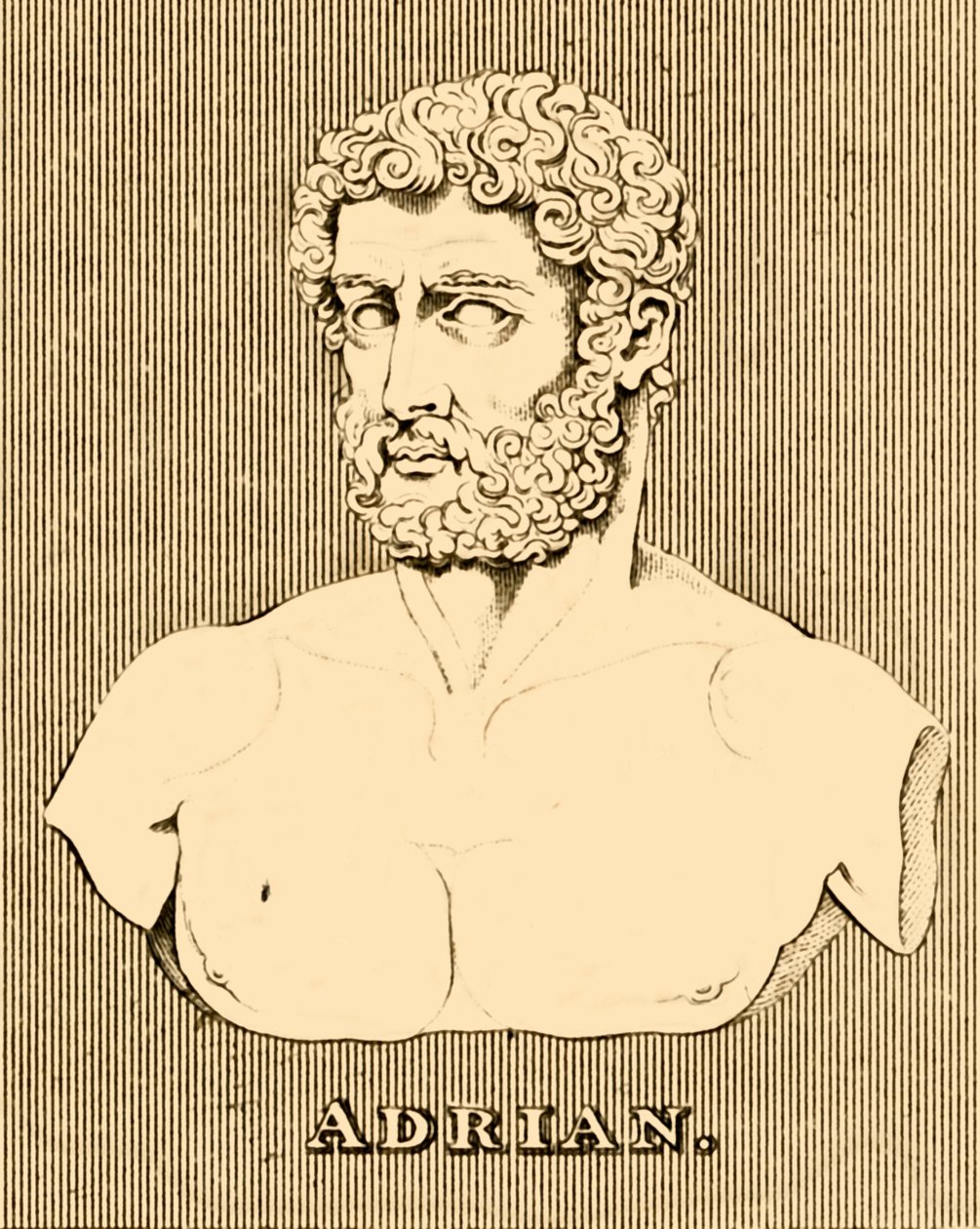 Adriano, 76-138 d.C., 1830 da Unbekannt