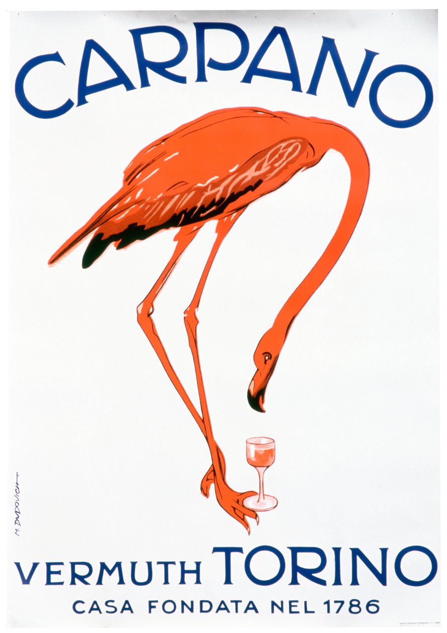 Pubblicità per Carpano Vermouth da Unbekannt