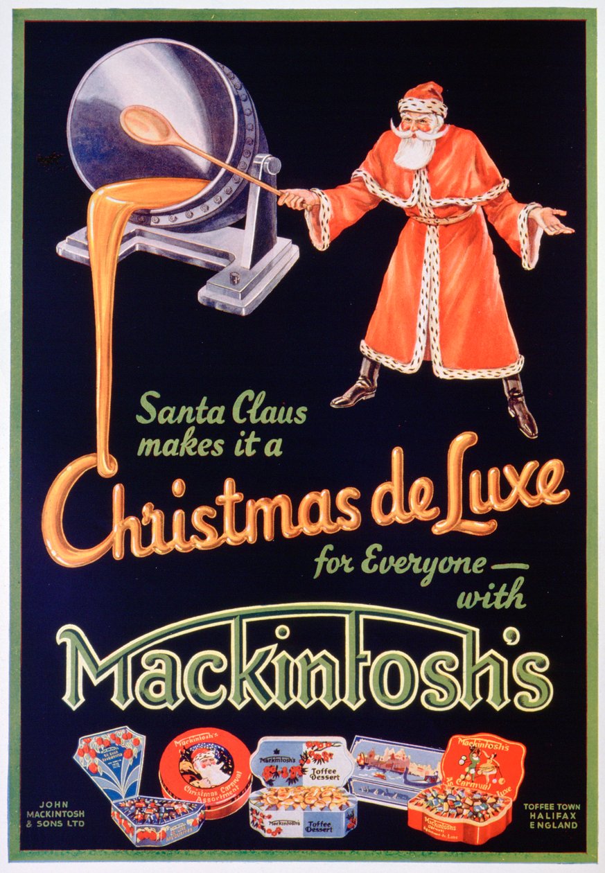 Pubblicità per i toffees di Mackintosh, 1934 da Unbekannt