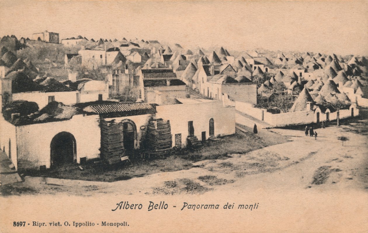 Albero Bello - Panorama dei Monti, c1910 da Unbekannt