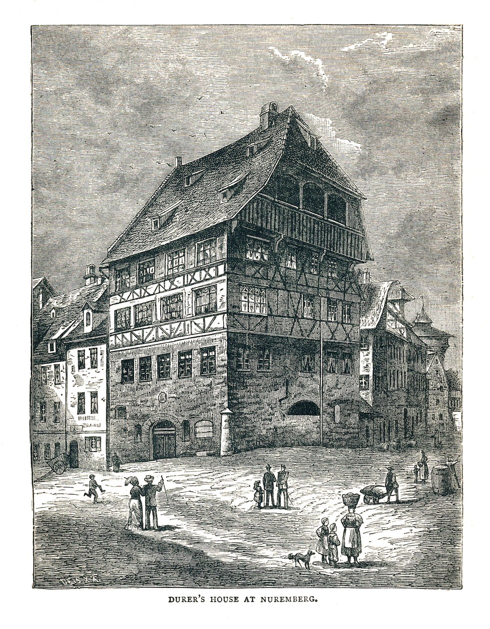 Casa di Albrecht Dürer, Norimberga, Germania da Unbekannt