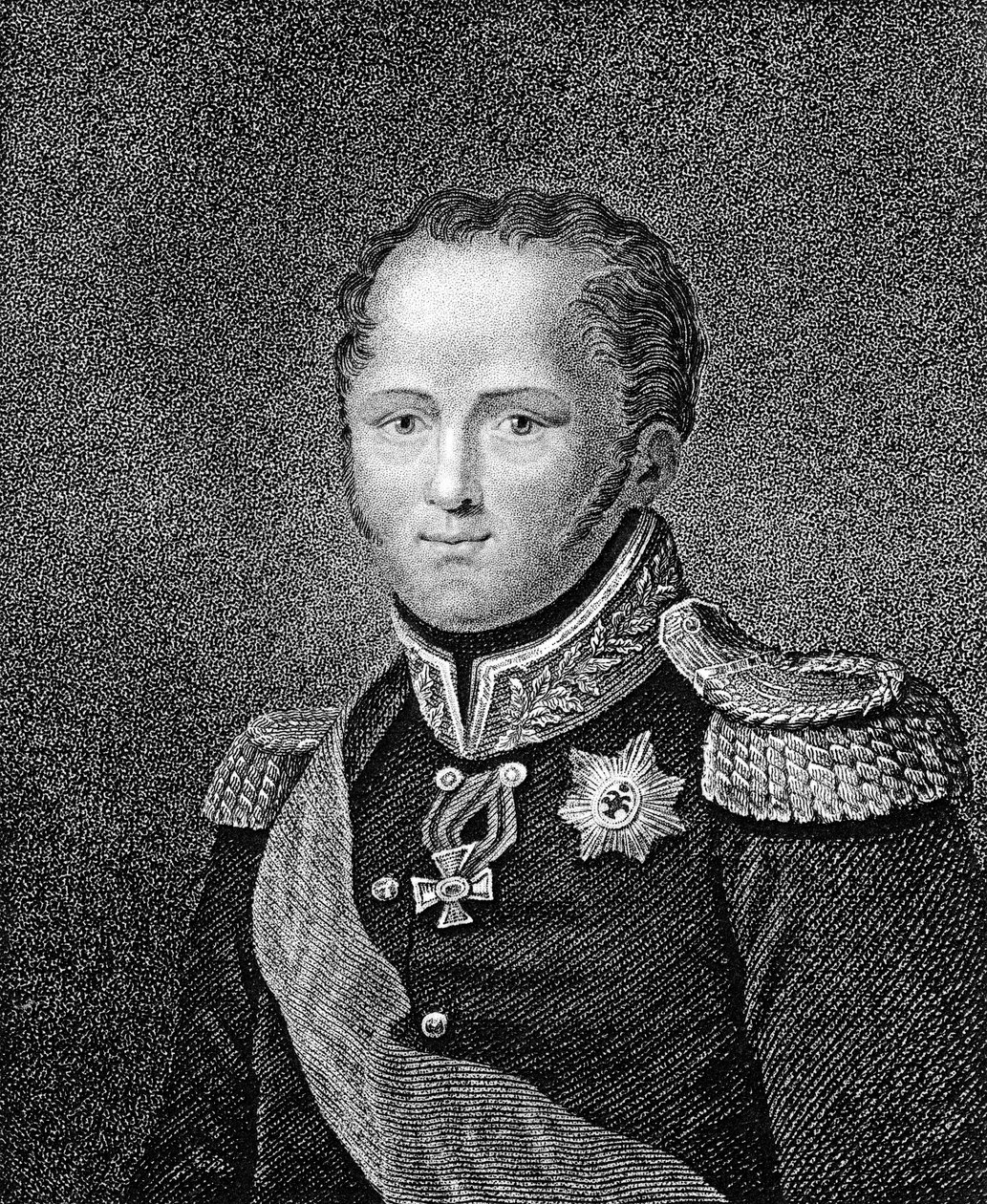 Alessandro I, Zar di Russia, 1817 da Unbekannt