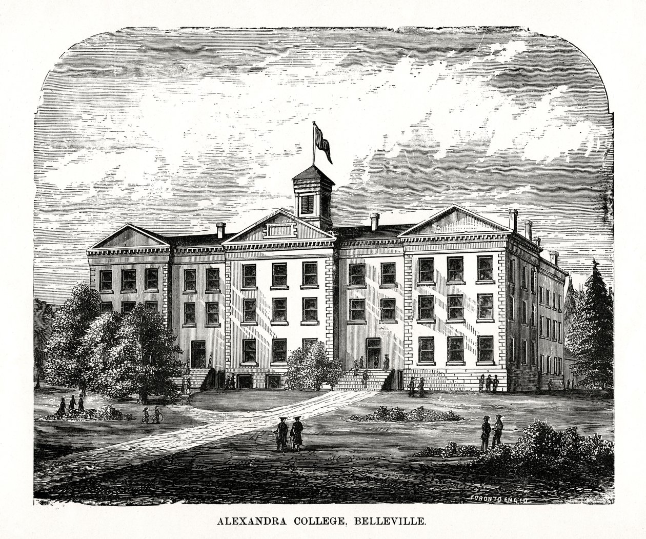 Alexandra College, Belleville, Ontario, Canada, XIX secolo da Unbekannt