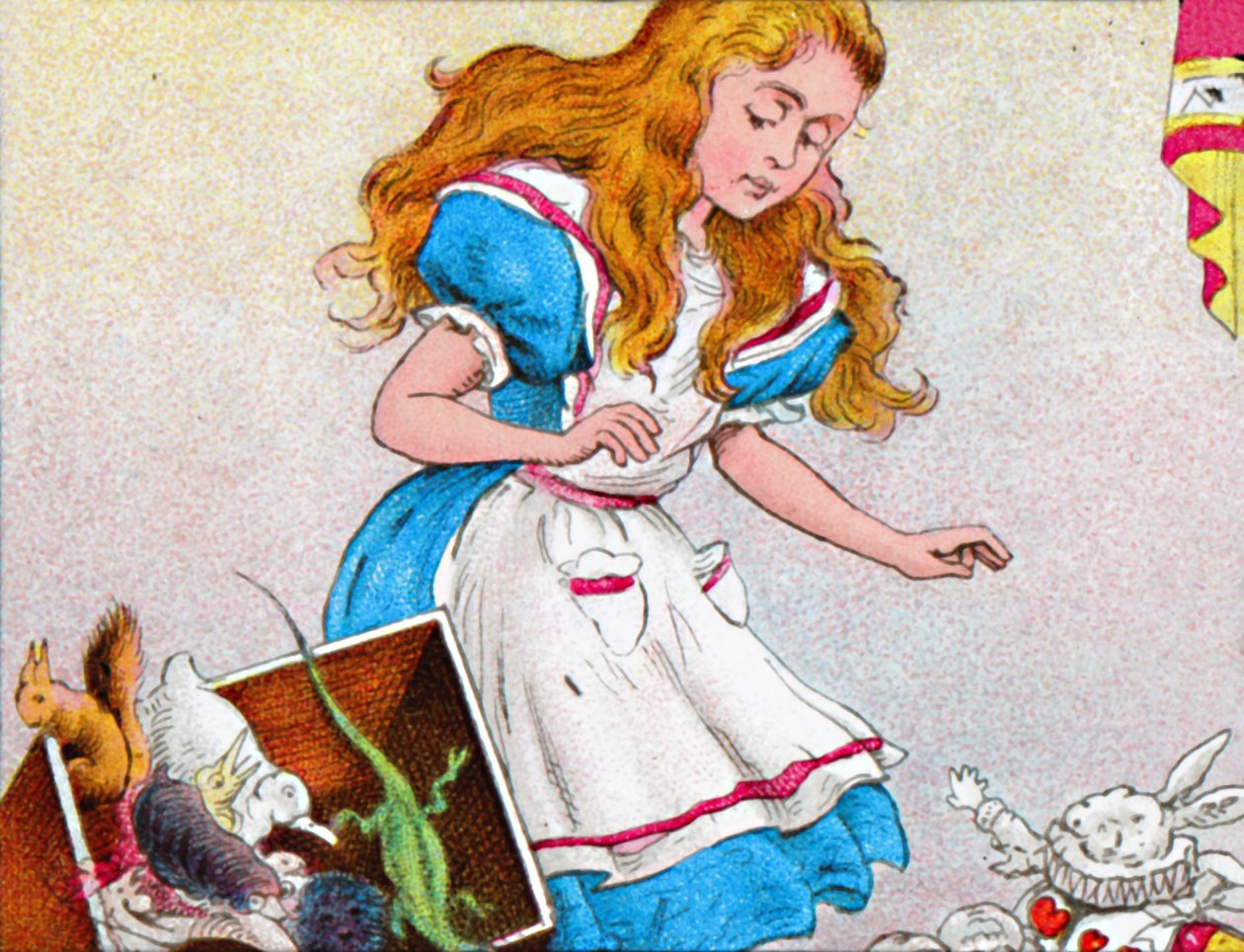 Alice stava crescendo di nuovo, c1900 da Unbekannt