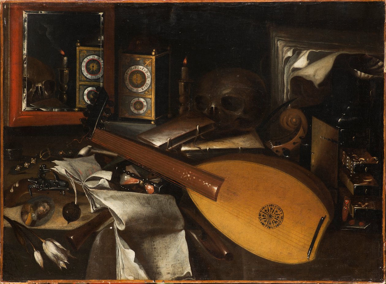 Allegoria della transitorietà da Unbekannt