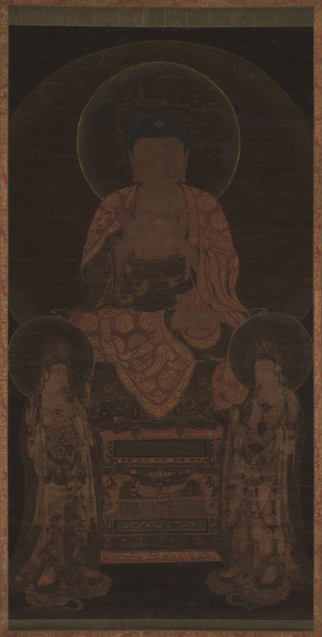 Triade di Amitabha, ca. XIII secolo da Unbekannt