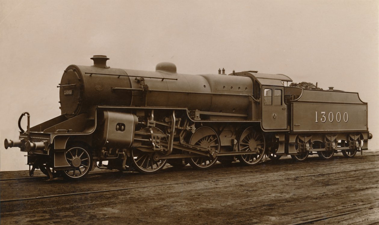 Una locomotiva a traffico misto L.M.S., c1930s da Unbekannt
