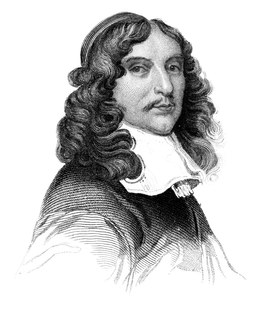 Andrew Marvell, poeta metafisico inglese del XVII secolo, c1850 da Unbekannt