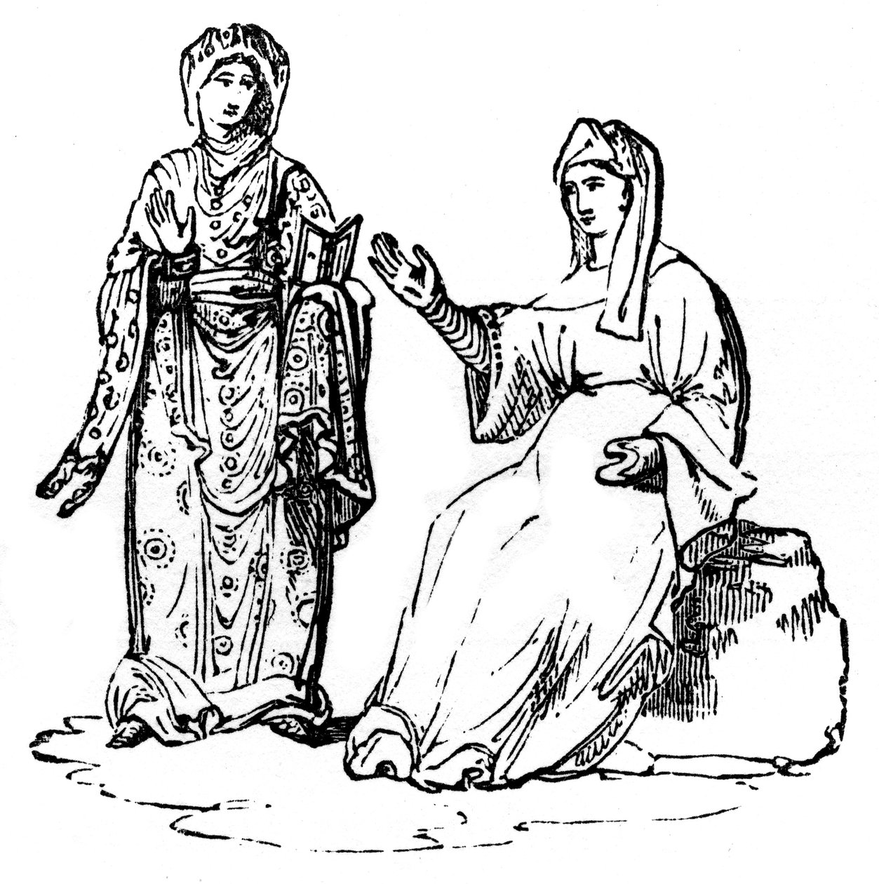 Costume anglosassone da Unbekannt