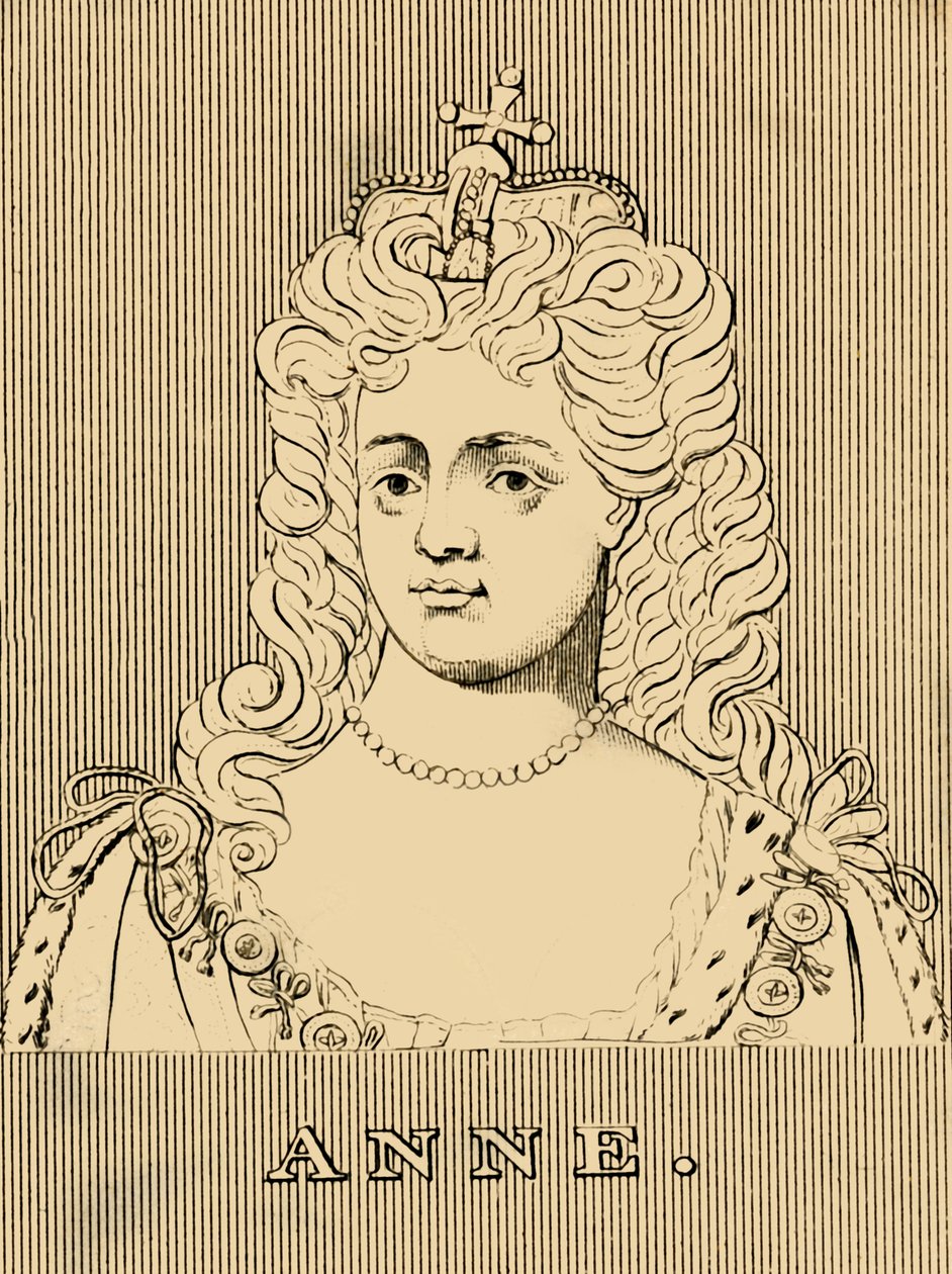 Anna, 1665-1714, 1830 da Unbekannt