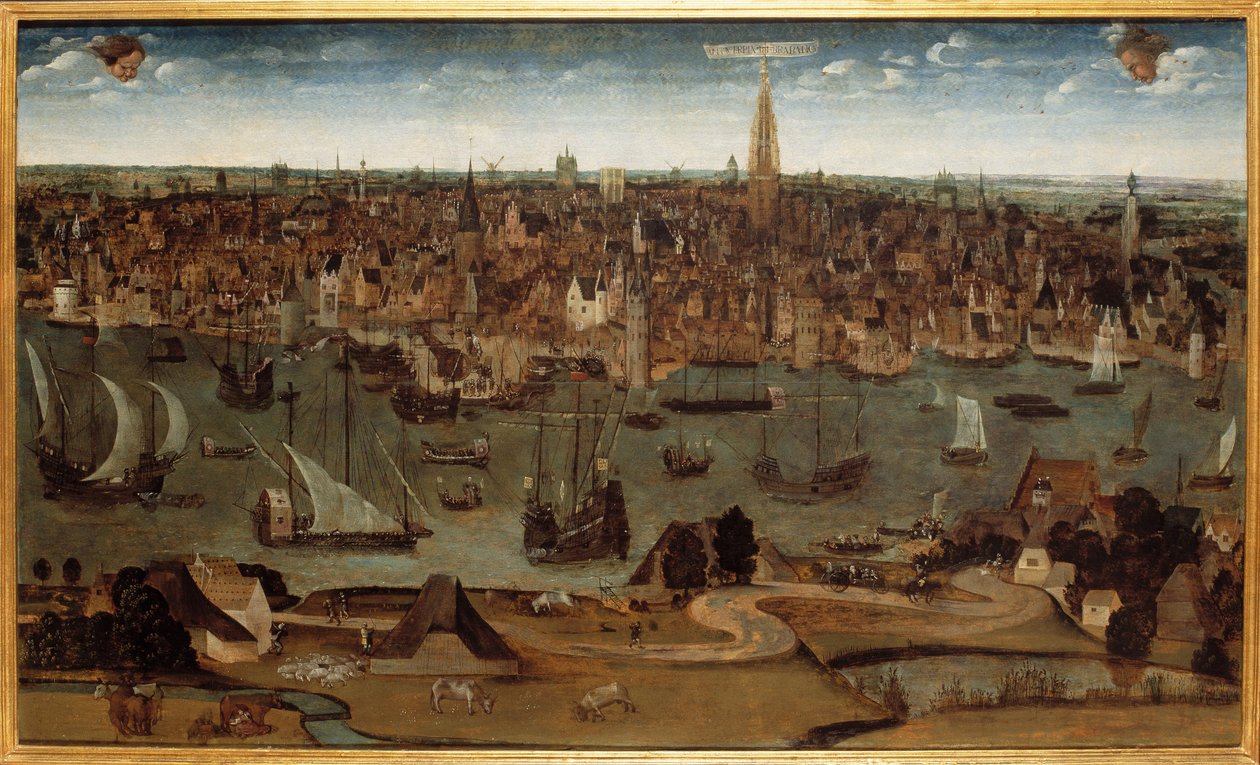 Antwerpia in Brabancia, ca 1530 da Unbekannt