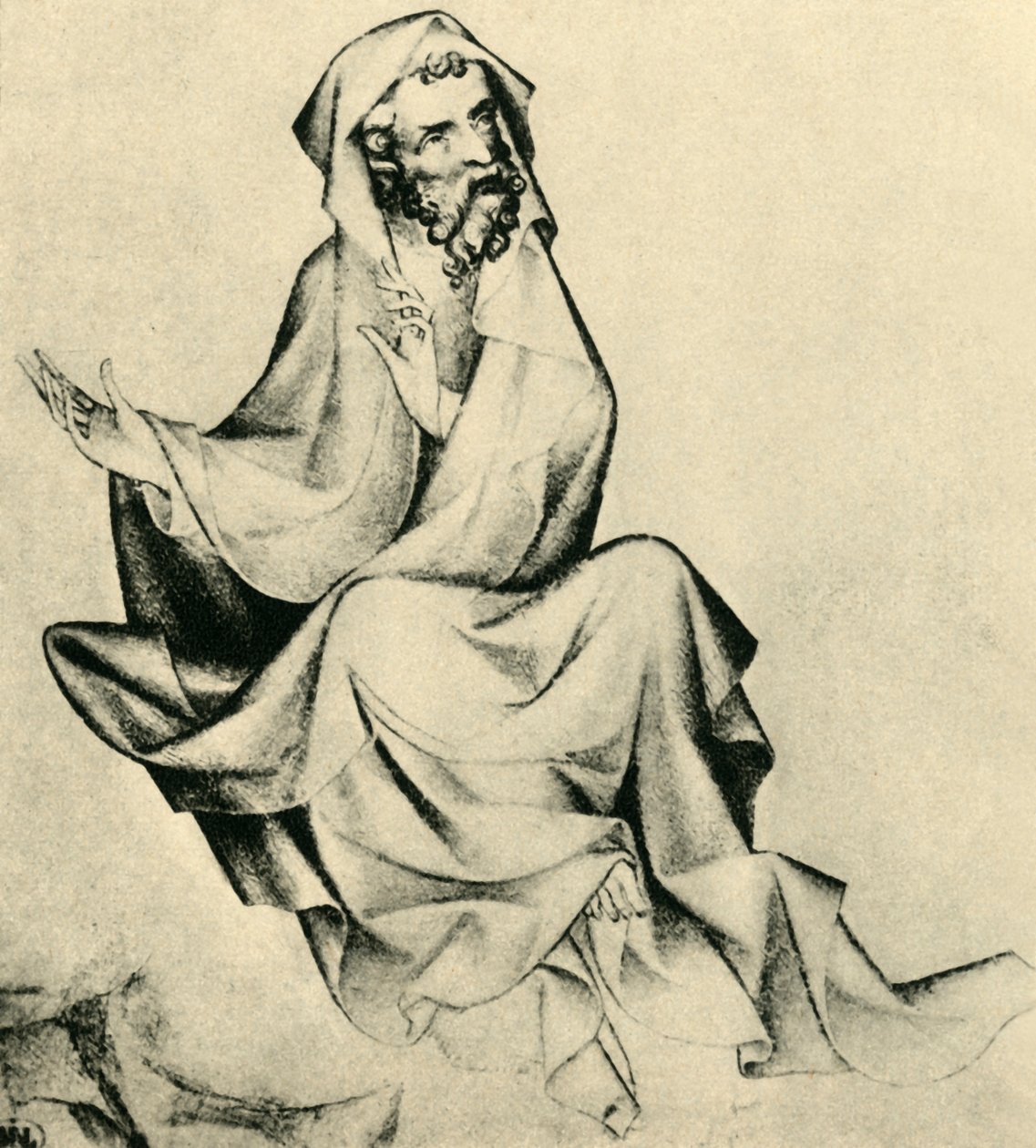 Apostolo, c1400, 1943 da Unbekannt