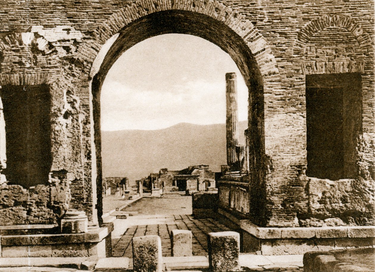 Arco di Nerone, Pompei, Italia, c1900 da Unbekannt