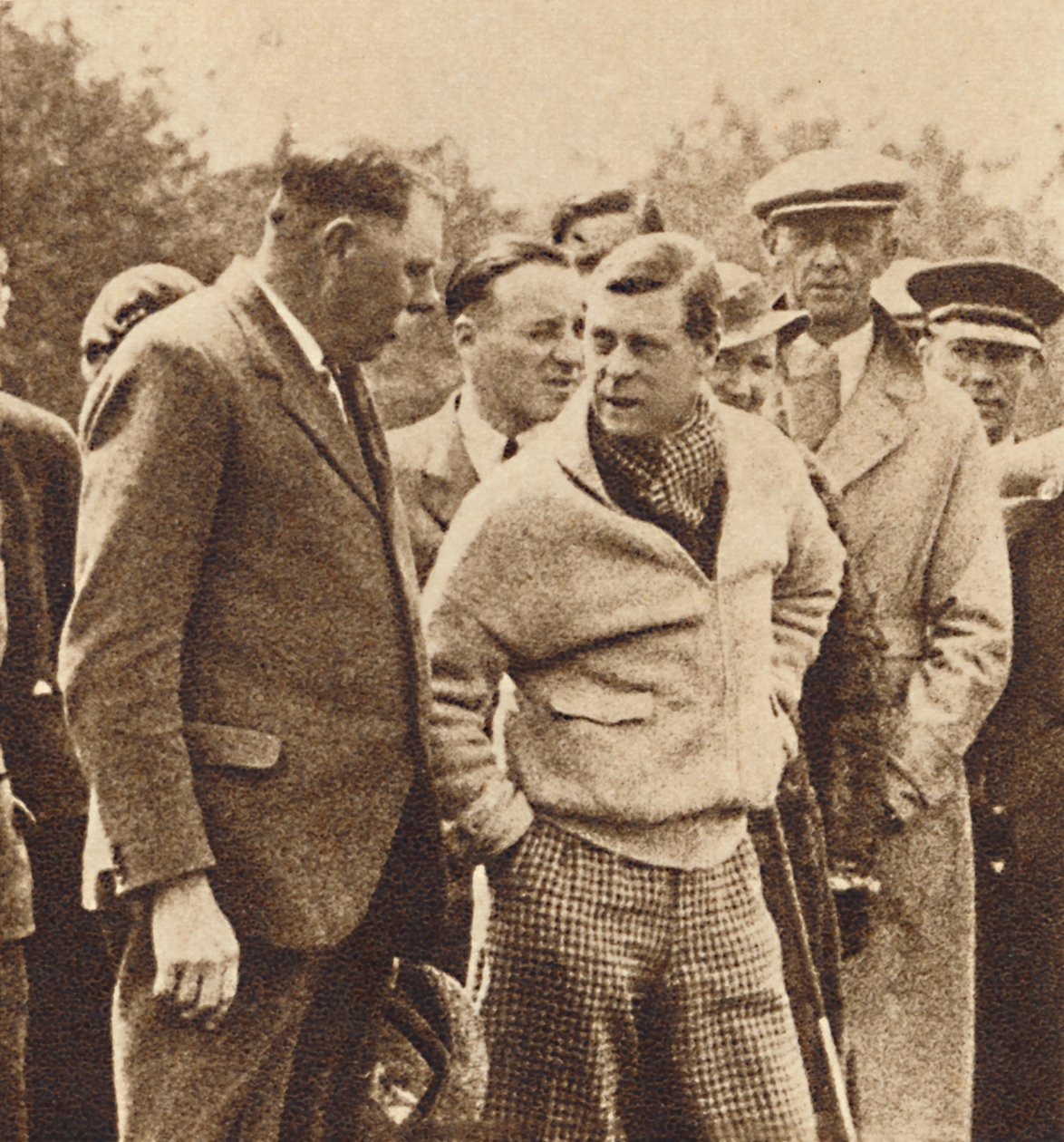 Golfista ardente, 1937 da Unbekannt