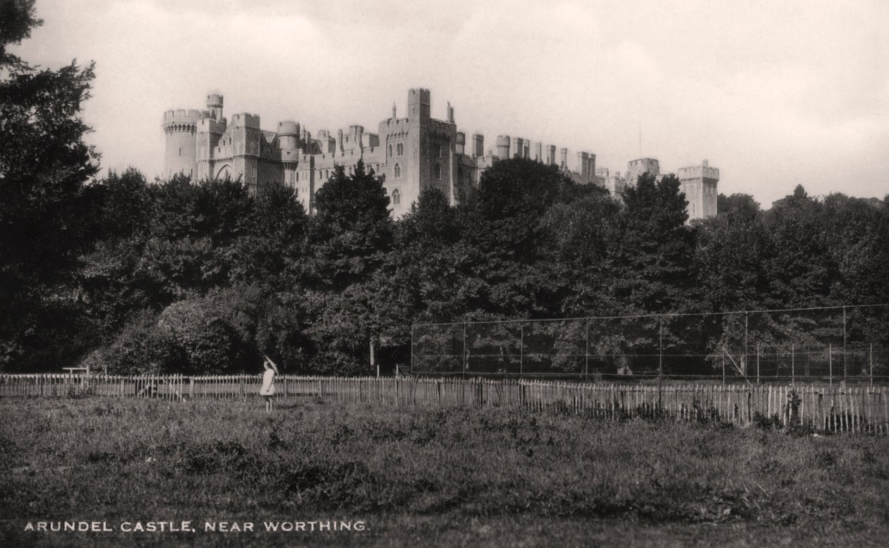 Castello di Arundel, West Sussex, inizio XX secolo da Unbekannt