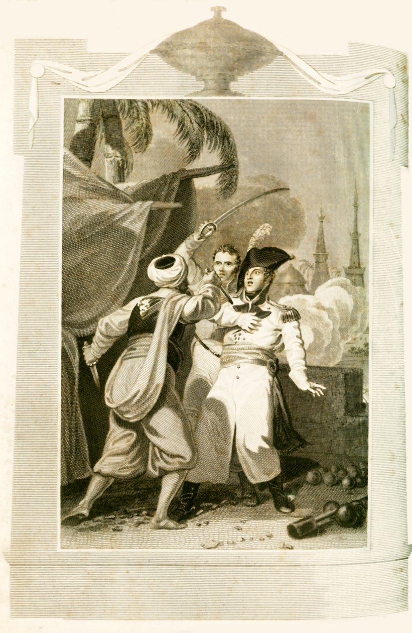 Assassinio del Generale Kleber in Egitto, 1800, 1816 da Unbekannt