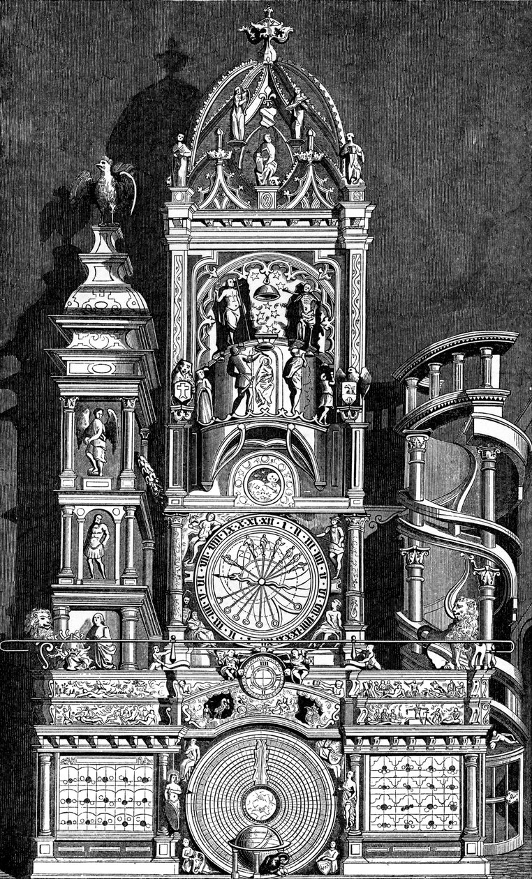 Orologio astronomico della Cattedrale di Strasburgo, 1573, 1870 da Unbekannt