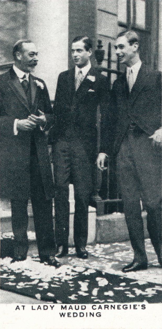 Al matrimonio di Lady Maud Carnegie da Unbekannt