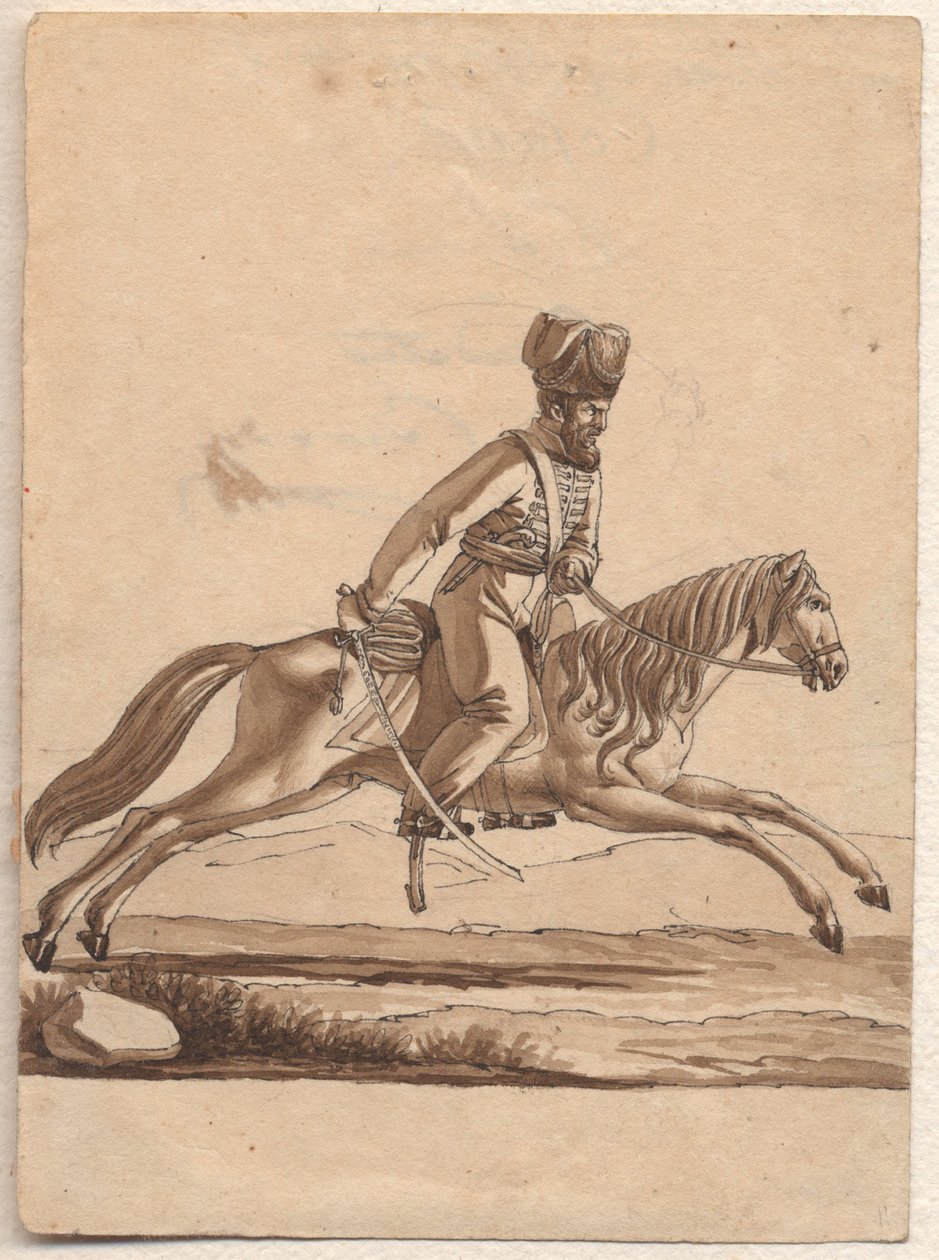 Atamano dei Cosacchi, 1818 da Unbekannt