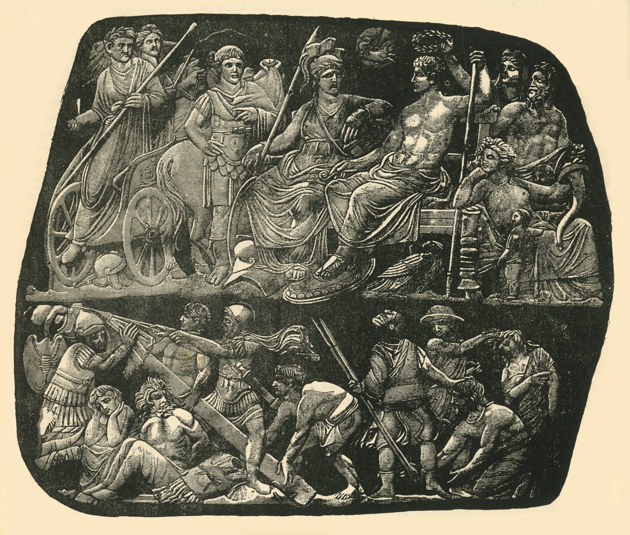 Augusto e Livia, 1890 da Unbekannt