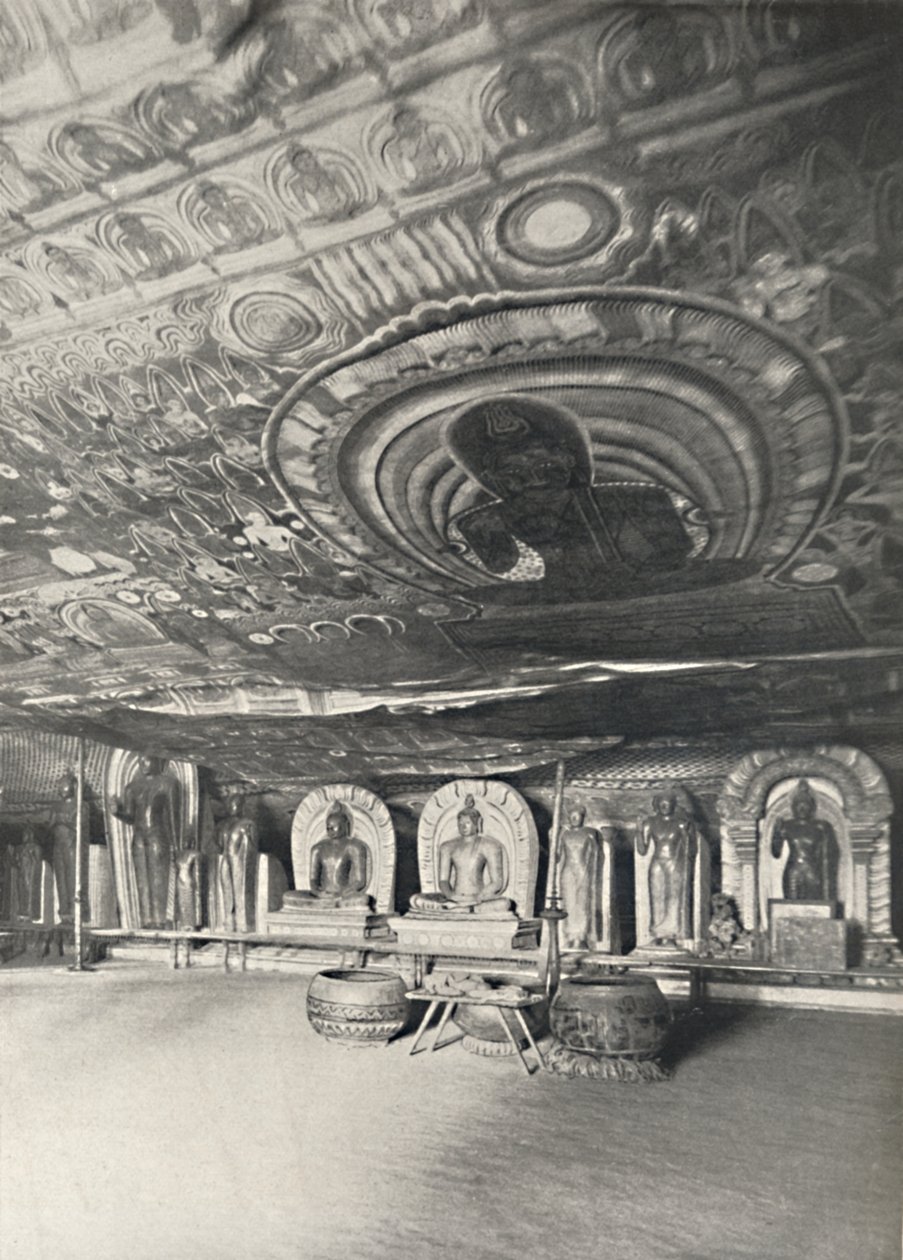 Dai templi rupestri di Dambulla, 1926 da Unbekannt