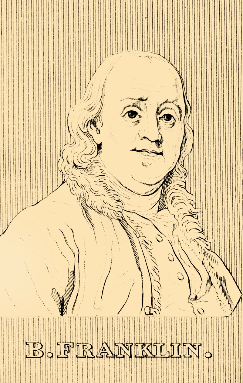 B. Franklin, 1706-1790, 1830 da Unbekannt
