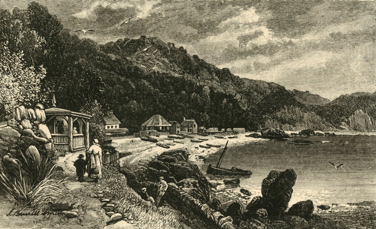 Baia di Babbicombe, 1898 da Unbekannt