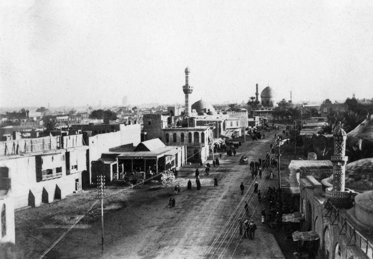 Baghdad dalla porta nord, Iraq, 1917-1919 da Unbekannt