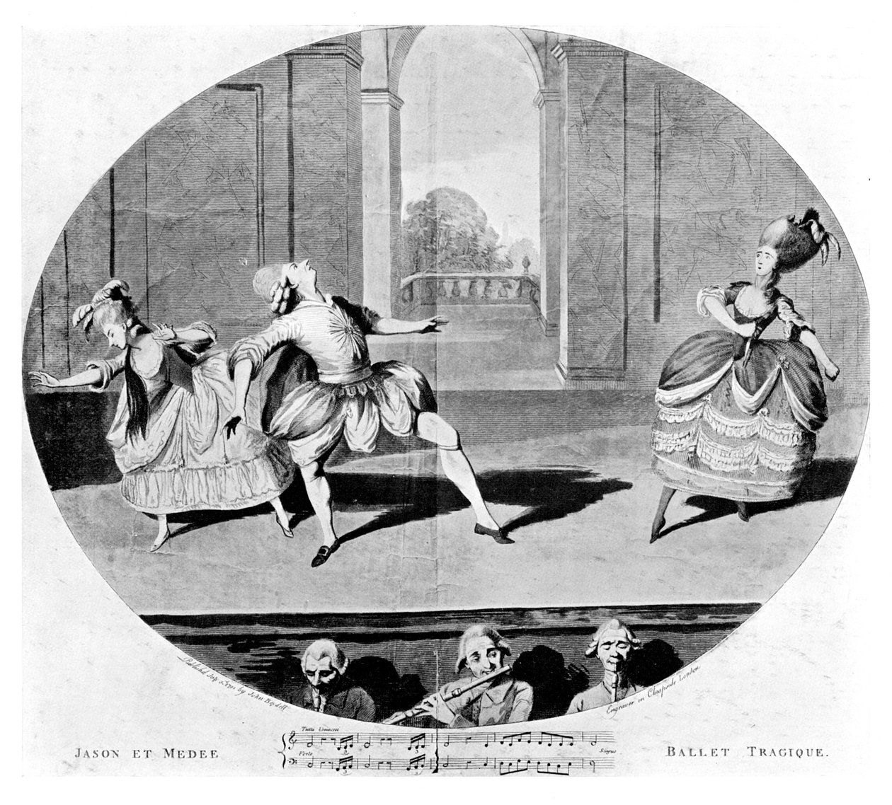 Balletto Tragico, 1781 da Unbekannt