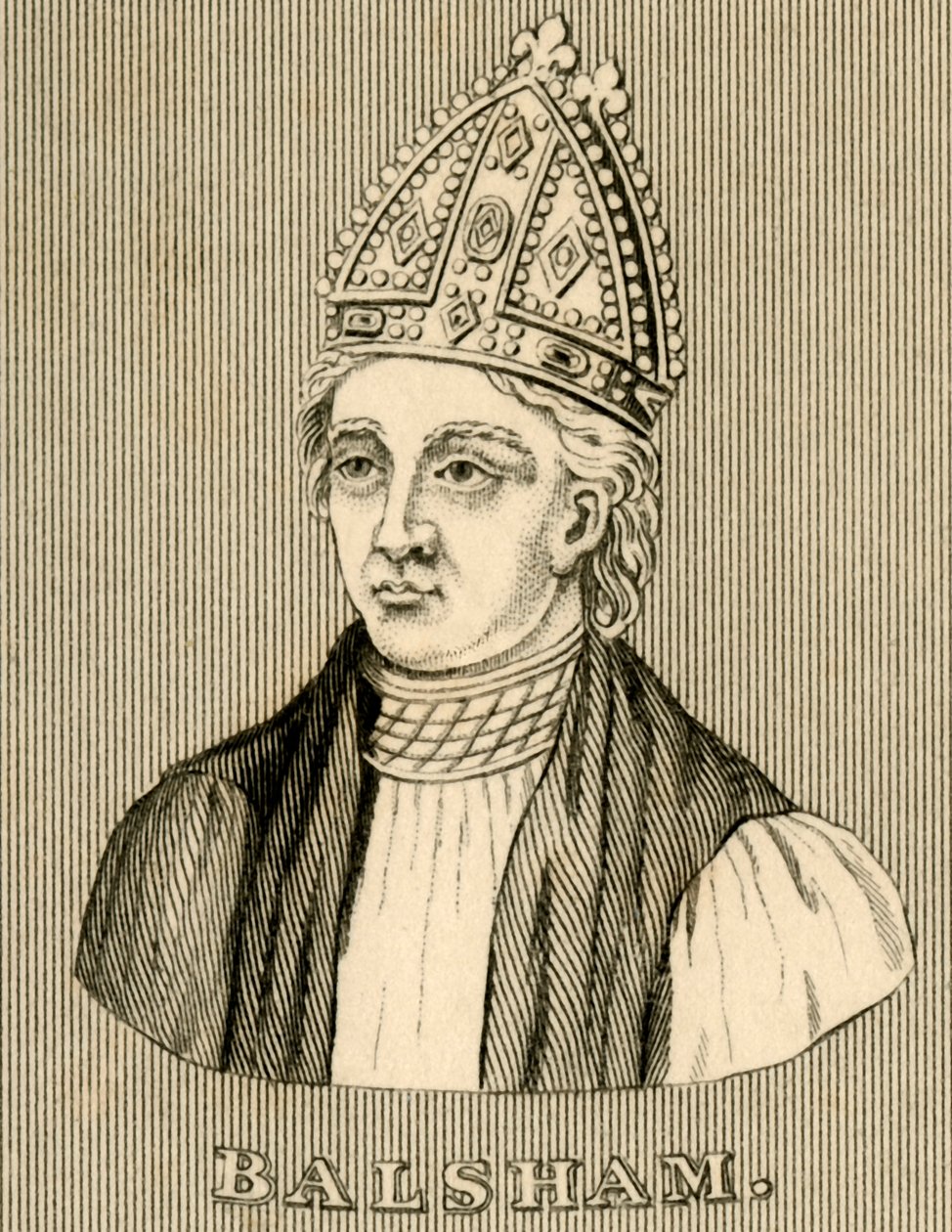 Balsham, morto nel 1286, 1830 da Unbekannt