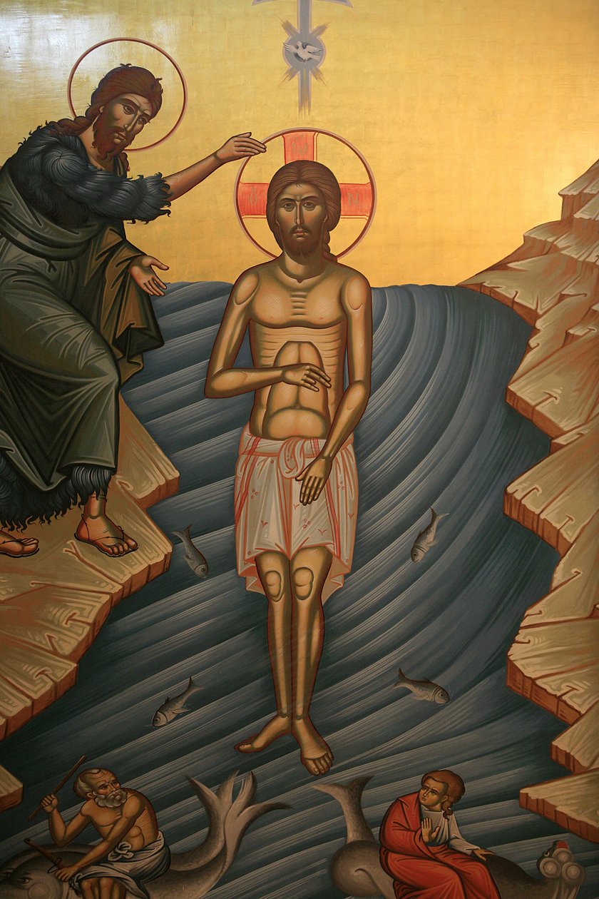 Battesimo di Cristo da Unbekannt