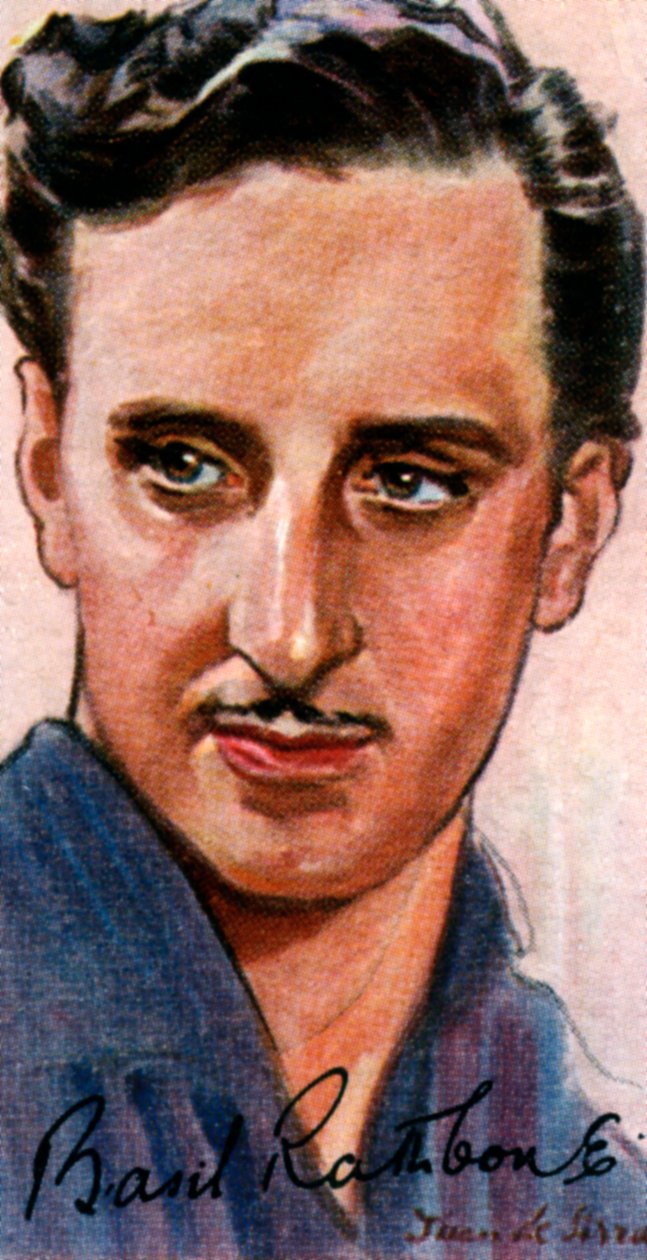 Basil Rathbone, attore inglese da Unbekannt