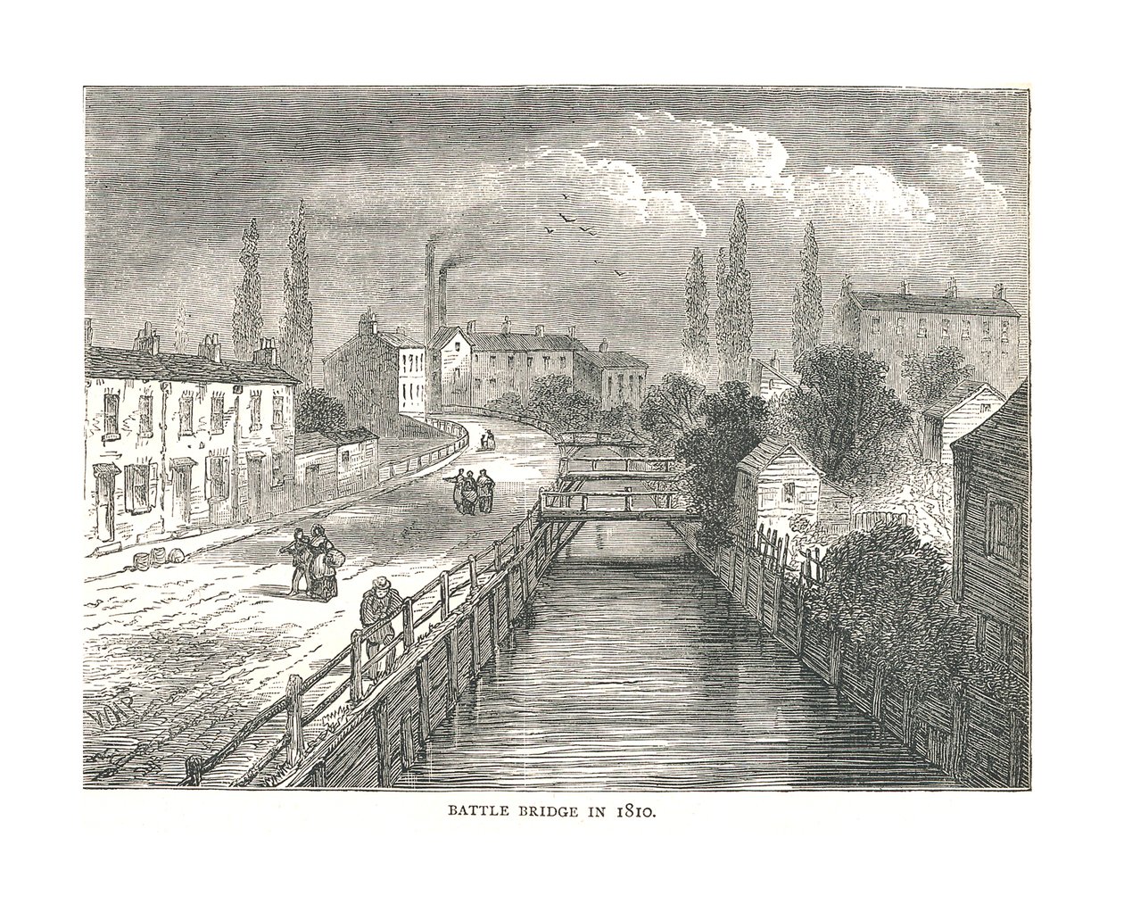 Battle Bridge, 1810 da Unbekannt