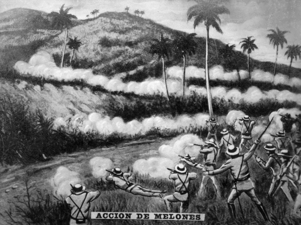 Battaglia nella Guerra dei Dieci Anni, 1874, anni 1920 da Unbekannt