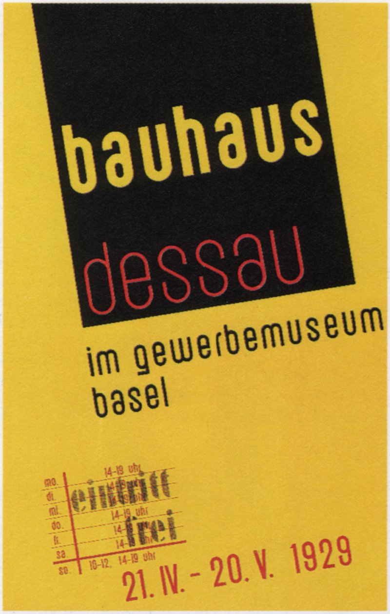 Bauhaus, 1929 da Unbekannt