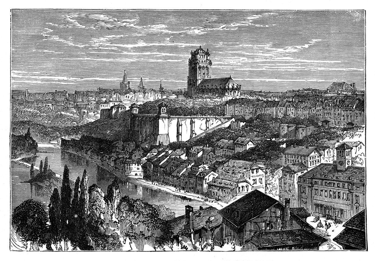 Berna, Svizzera, c. 1890 da Unbekannt