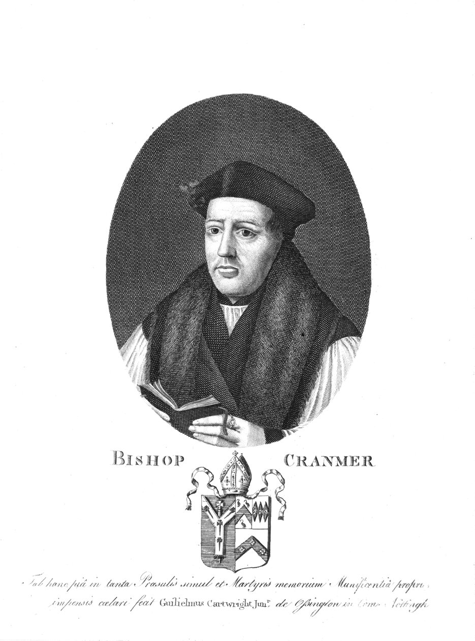 Vescovo Cranmer, XVIII secolo da Unbekannt