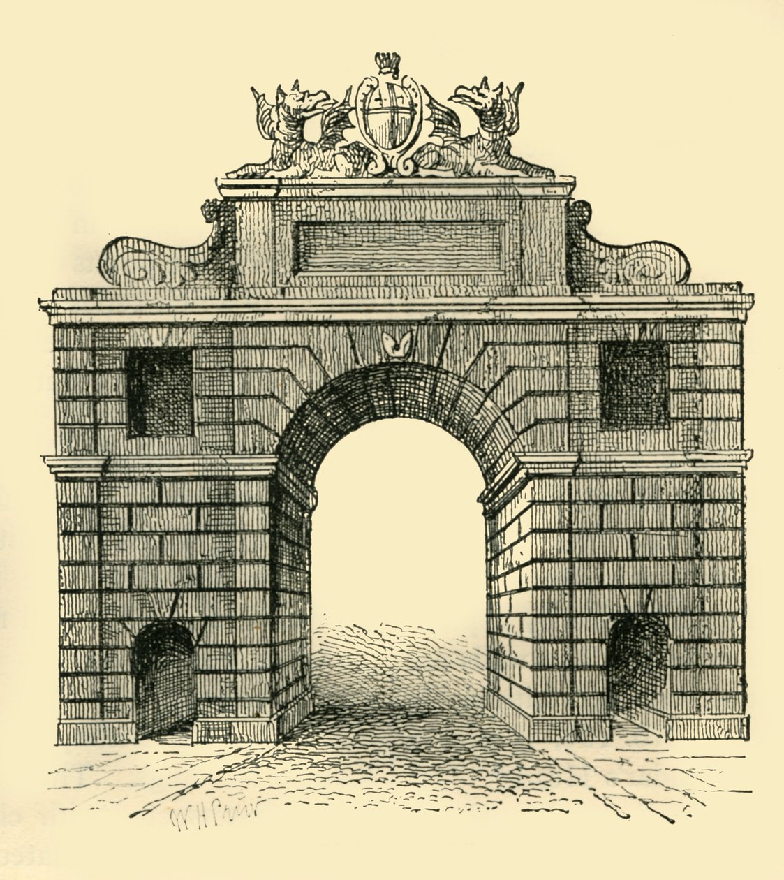 Bishopsgate, c1872 da Unbekannt