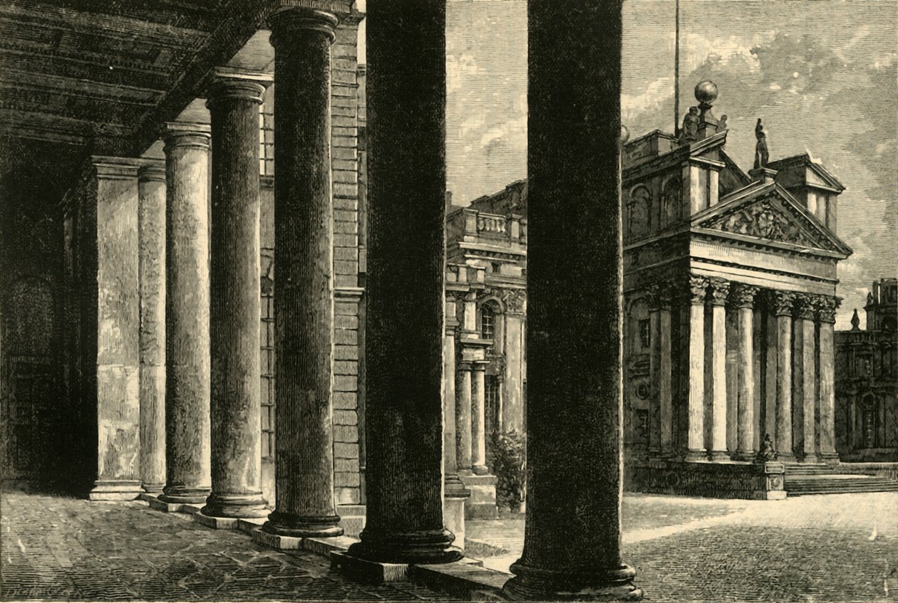 Blenheim. Aspetto Nord, 1898 da Unbekannt