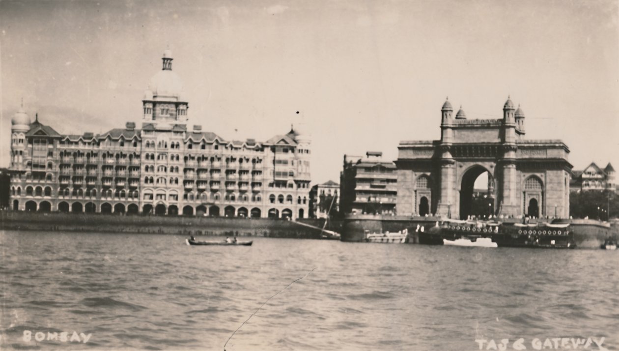 Bombay - Taj e Gateway, c1930 da Unbekannt
