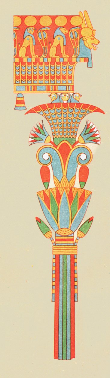 Capitale del bouquet, Tebe, Egitto, 1928 da Unbekannt