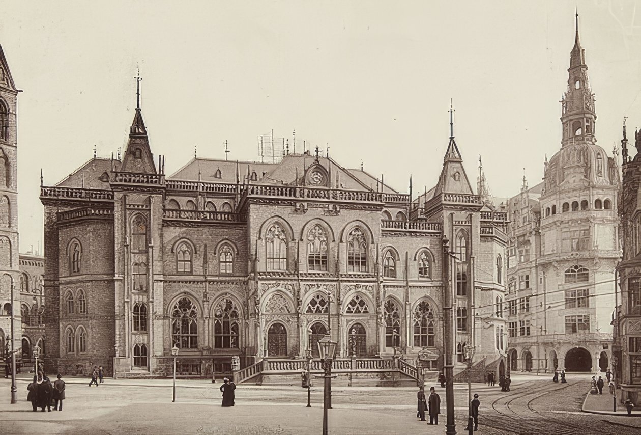 Edificio della Borsa a Brema da Unbekannt