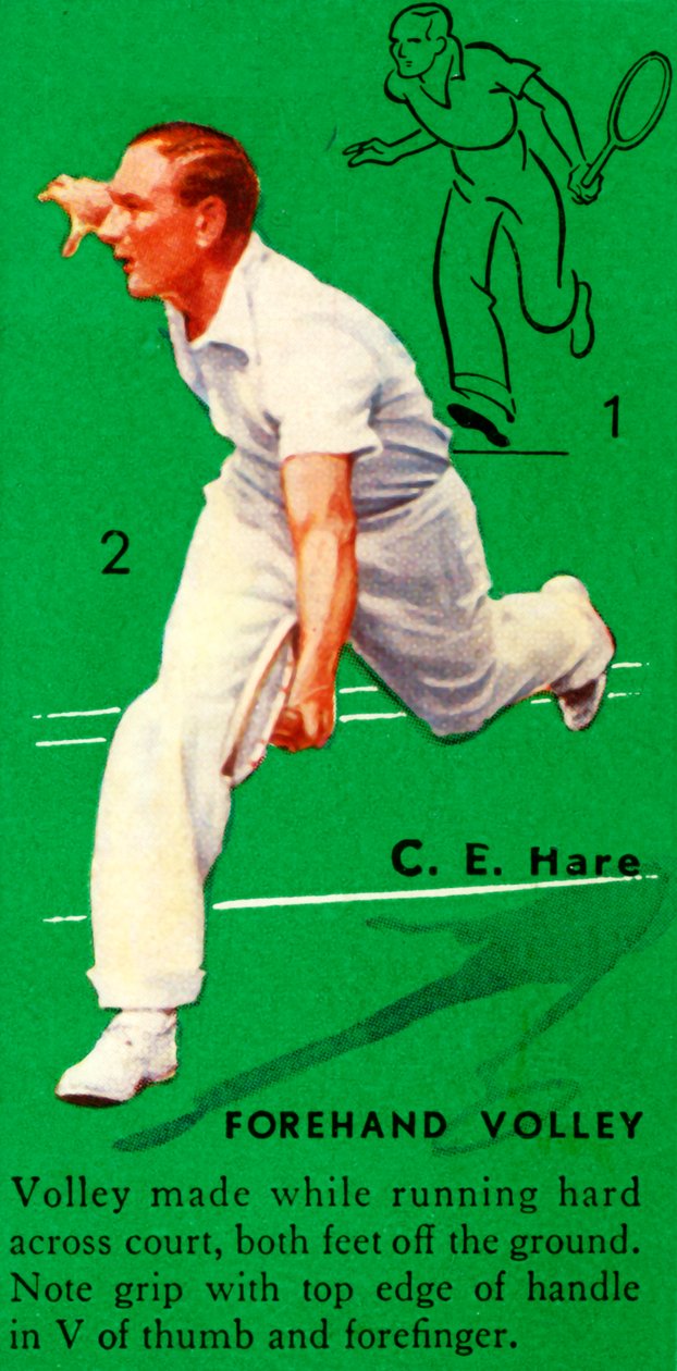 C. E. Hare - Volée di diritto, c1935 da Unbekannt
