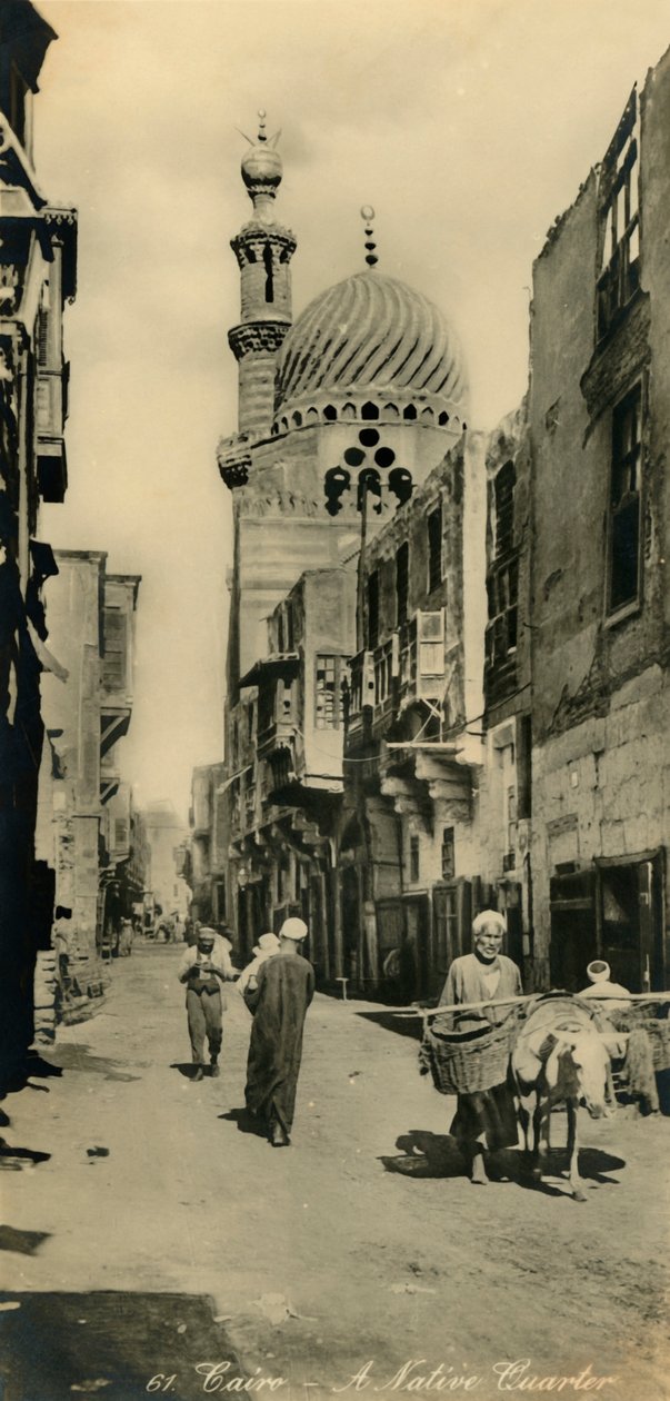 Il Cairo - Un Quartiere Nativo, c1918-c1939 da Unbekannt